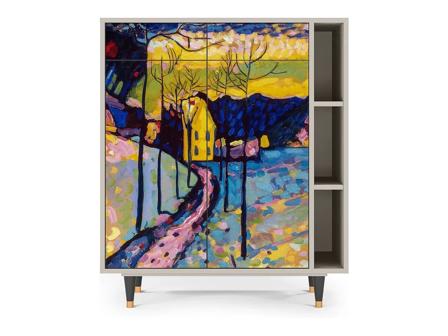 Aparador - 96х110х41 cm - BS6 - Winter Landscape, Arena