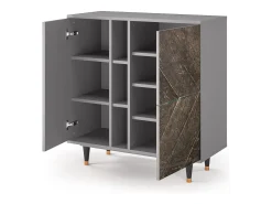 Aparador - 94х96х41 cm - BS5 - Wise Tree, Gris