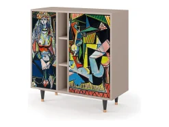 Aparador - 94х96х41 cm - BS5 - Women of Algiers, Latte