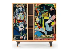 Aparador - 94х96х41 cm - BS5 - Women of Algiers, Nogal