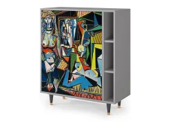 Aparador - 96х110х41 cm - BS6 - Women of Algiers, Gris