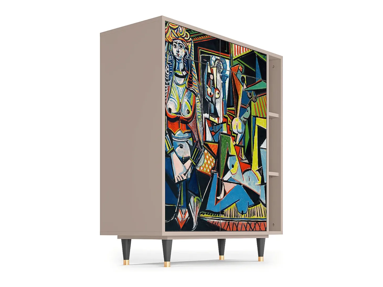 Aparador - 96х110х41 cm - BS6 - Women of Algiers, Latte