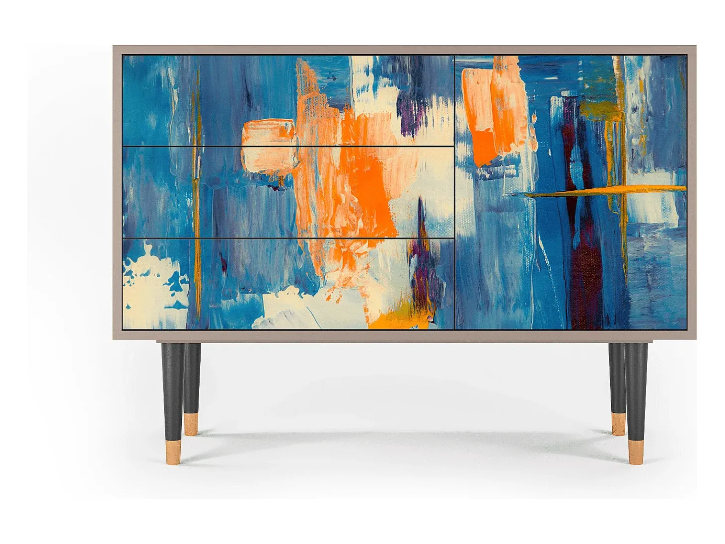 Aparador - 115х84х41 cm - S3 - Abstract Expressionism, Arena