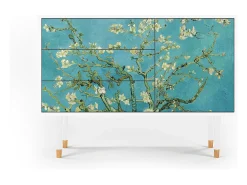 Aparador - 115х84х41 cm - S3 - Almond Blossom, Blanco