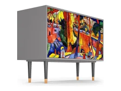 Aparador - 115х84х41 cm - S3 - Artwork, Gris