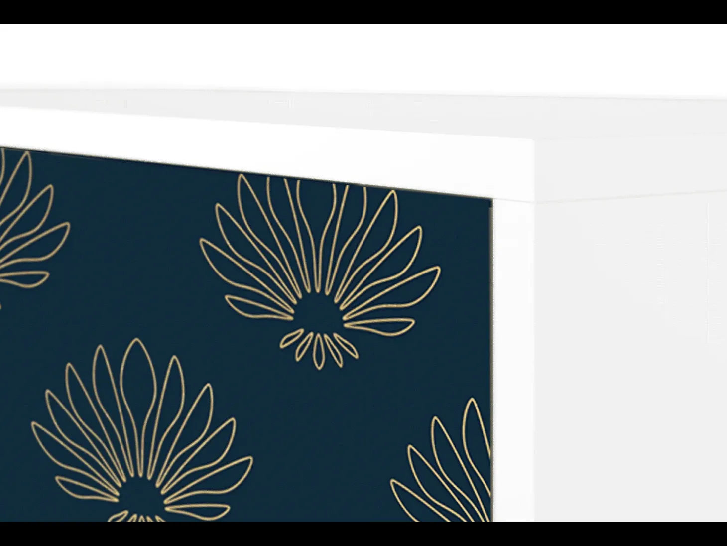Aparador - 115х84х41 cm - S3 - Blue Lotus, Blanco
