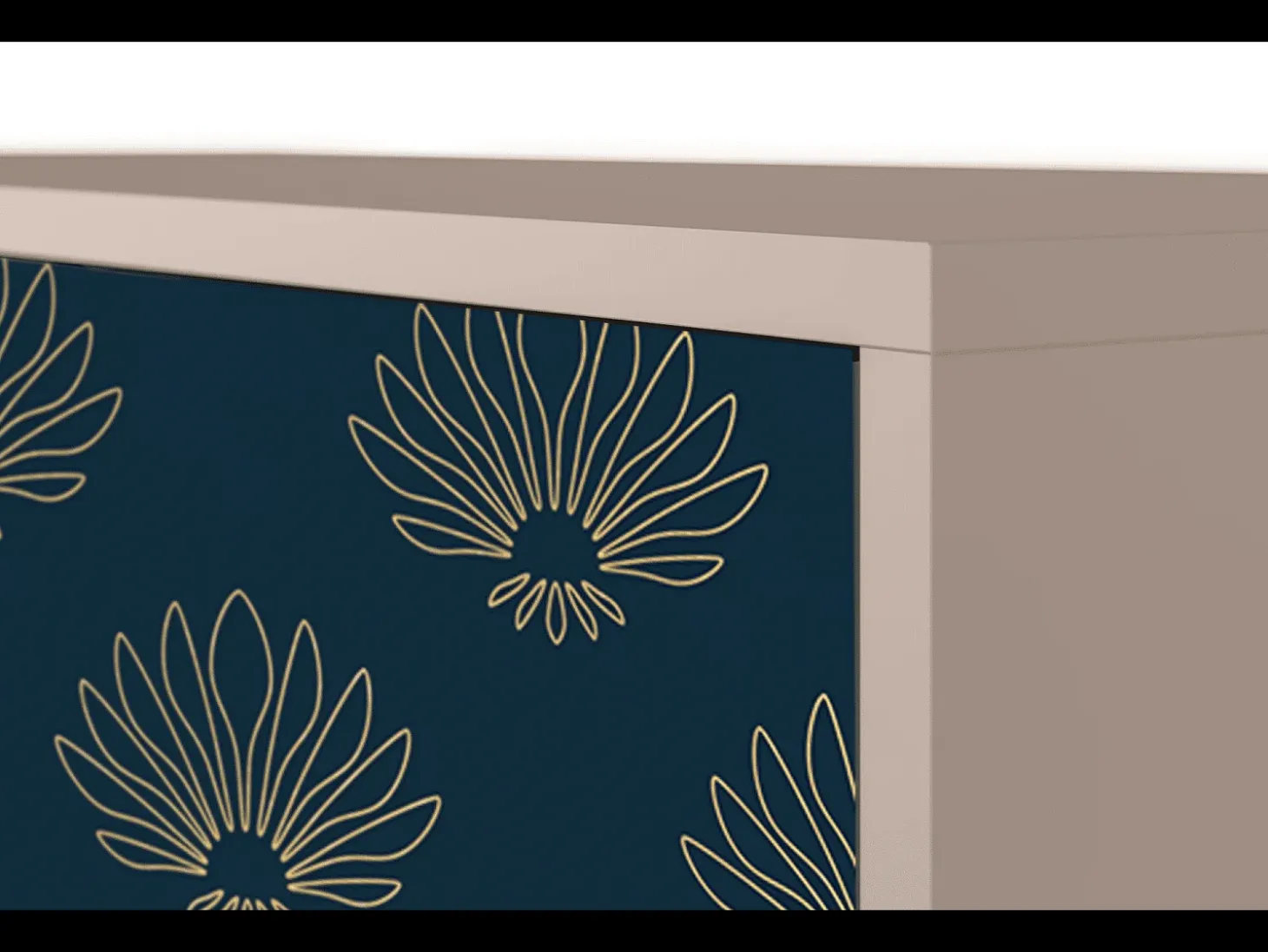 Aparador - 115х84х41 cm - S3 - Blue Lotus, Latte