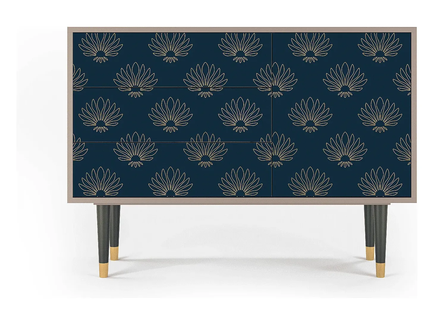 Aparador - 115х84х41 cm - S3 - Blue Lotus, Latte