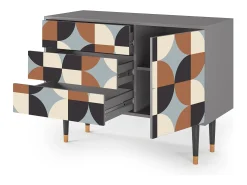 Aparador - 115х84х41 cm - S3 - Brown Sensation, Gris