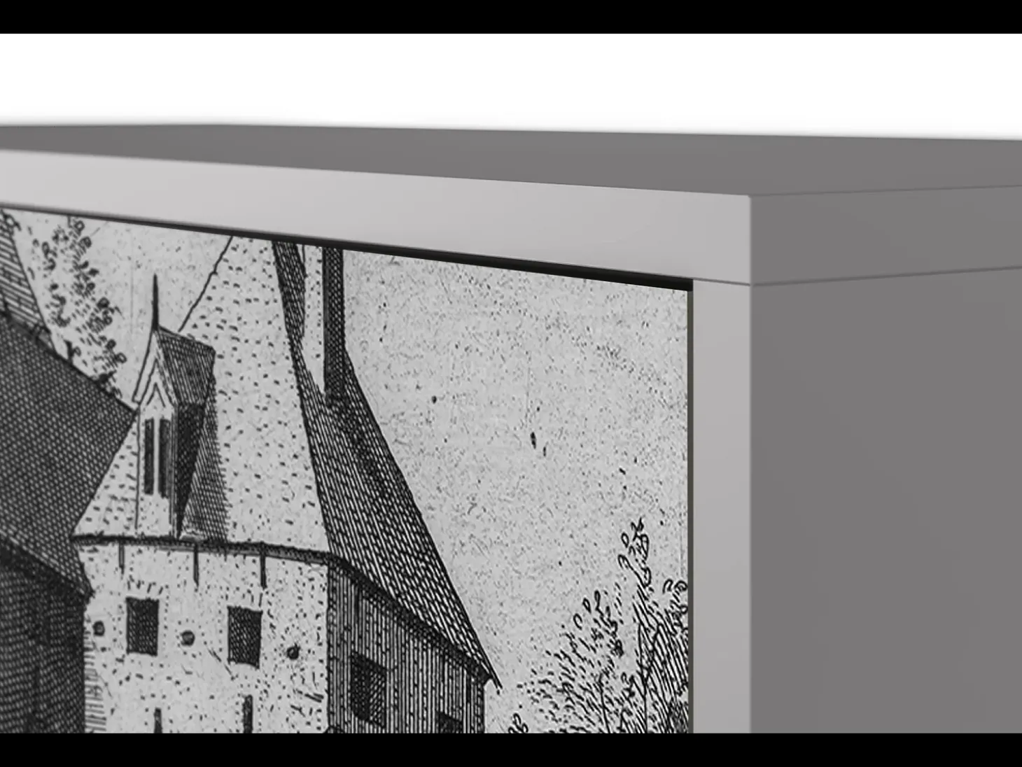 Aparador - 115х84х41 cm - S3 - Castle by Breugel, Gris