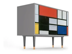 Aparador - 115х84х41 cm - S3 - Composition, Gris