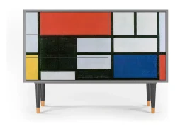 Aparador - 115х84х41 cm - S3 - Composition, Gris