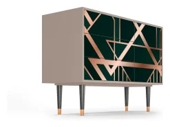 Aparador - 115х84х41 cm - S3 - Emerald Gatsby, Latte