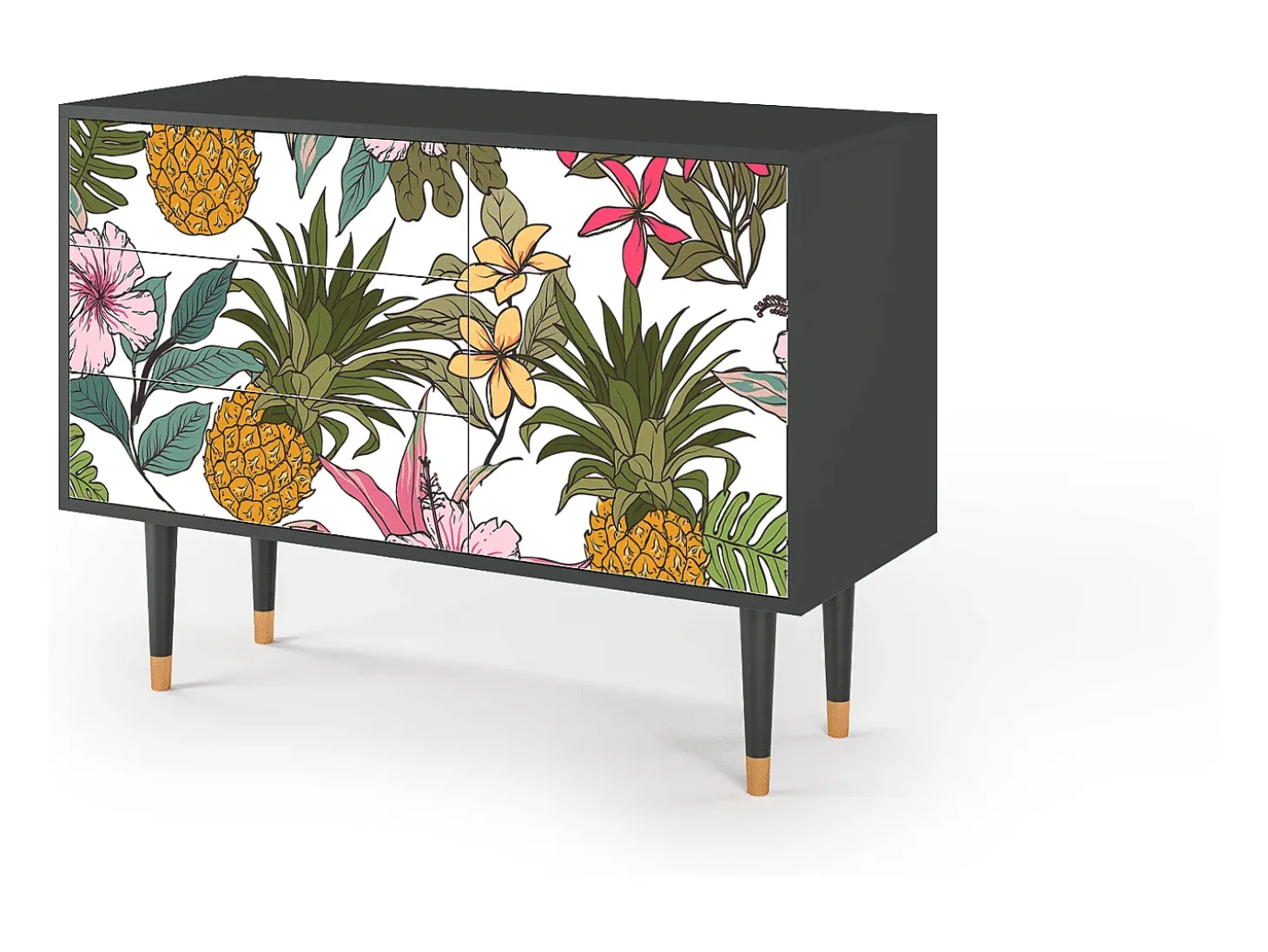 Aparador - 115х84х41 cm - S3 - Estival Fruit, Antracita