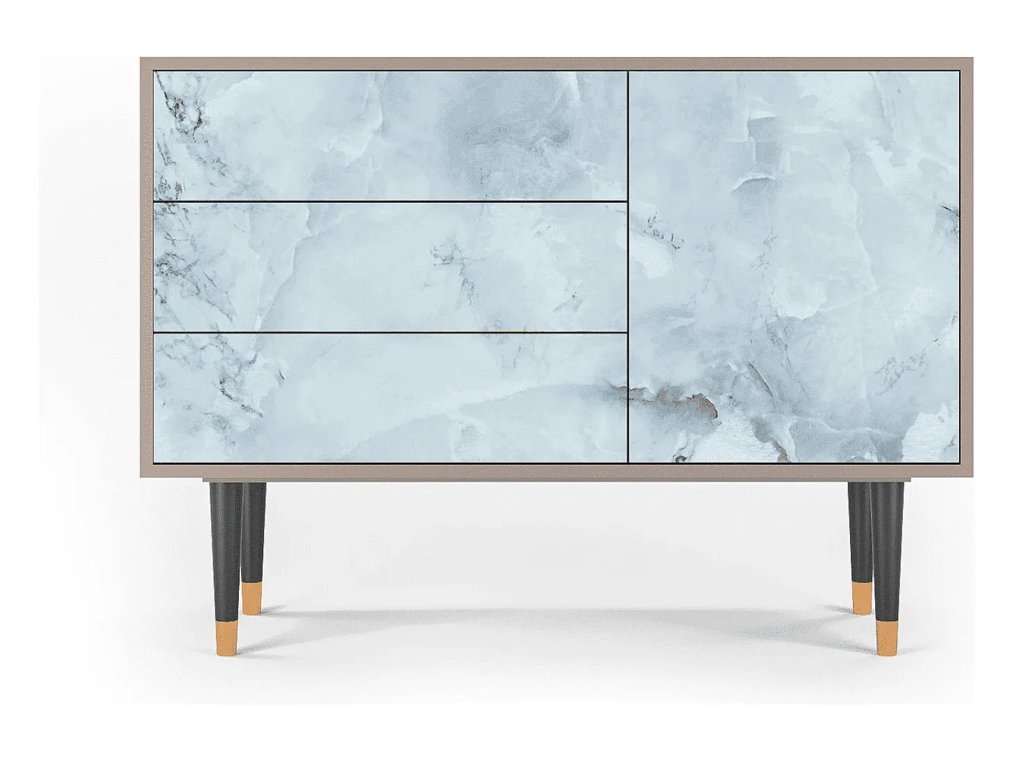 Aparador - 115х84х41 cm - S3 - Glacial Colour, Latte