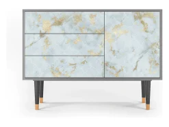 Aparador - 115х84х41 cm - S3 - Golden Waves, Gris