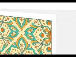 Aparador - 115х84х41 cm - S3 - Hindu Daisy, Blanco