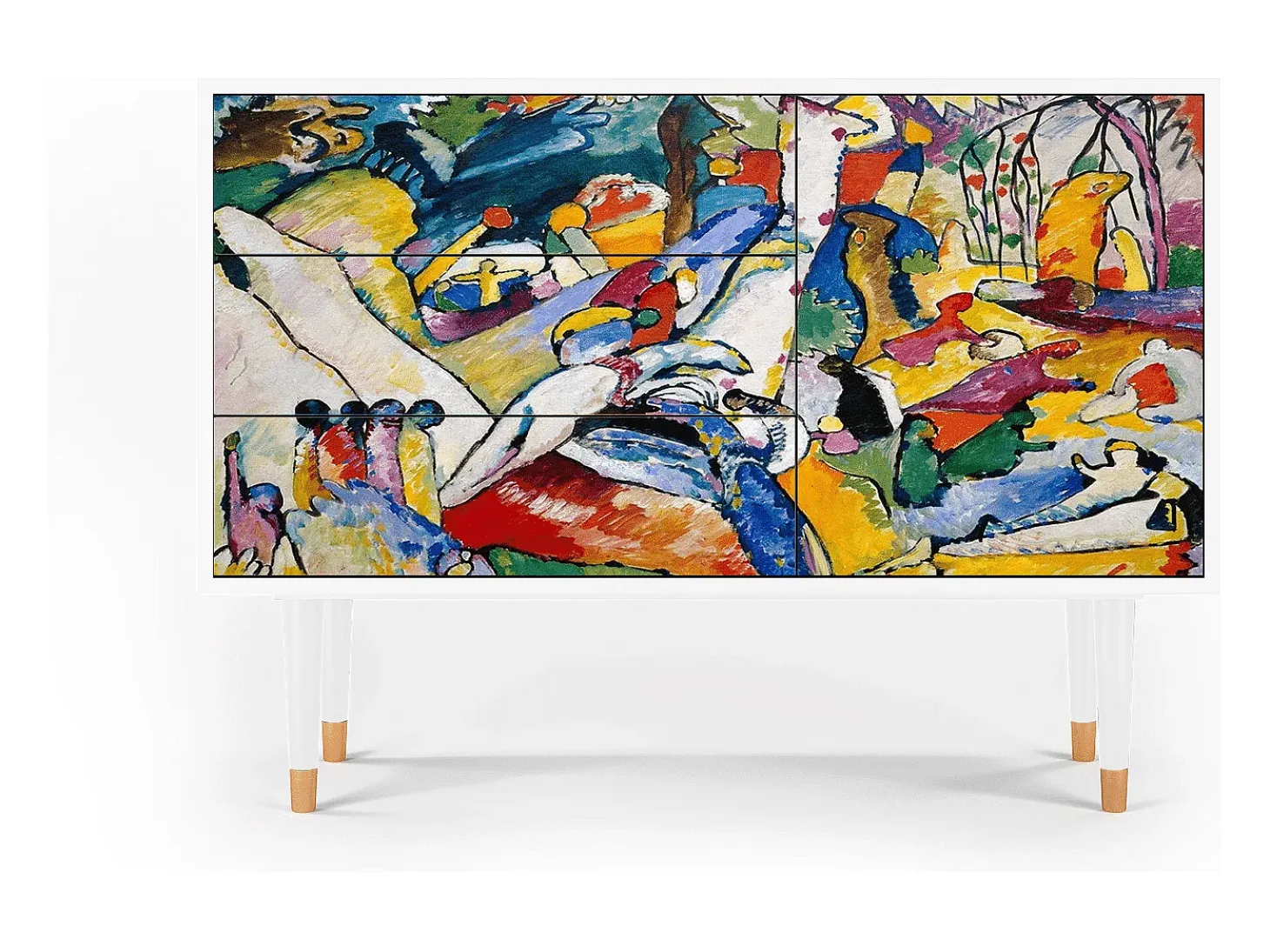 Aparador - 115х84х41 cm - S3 - Improvisation 26 , Blanco