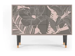 Aparador - 115х84х41 cm - S3 - Issabelline Flower, Arena