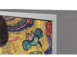 Aparador - 115х84х41 cm - S3 - Lady with Fan by Klimt, Gris