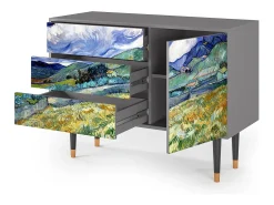 Aparador - 115х84х41 cm - S3 - Landscape, Gris