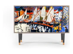 Aparador - 115х84х41 cm - S3 - Le Séchage des voiles , Arena