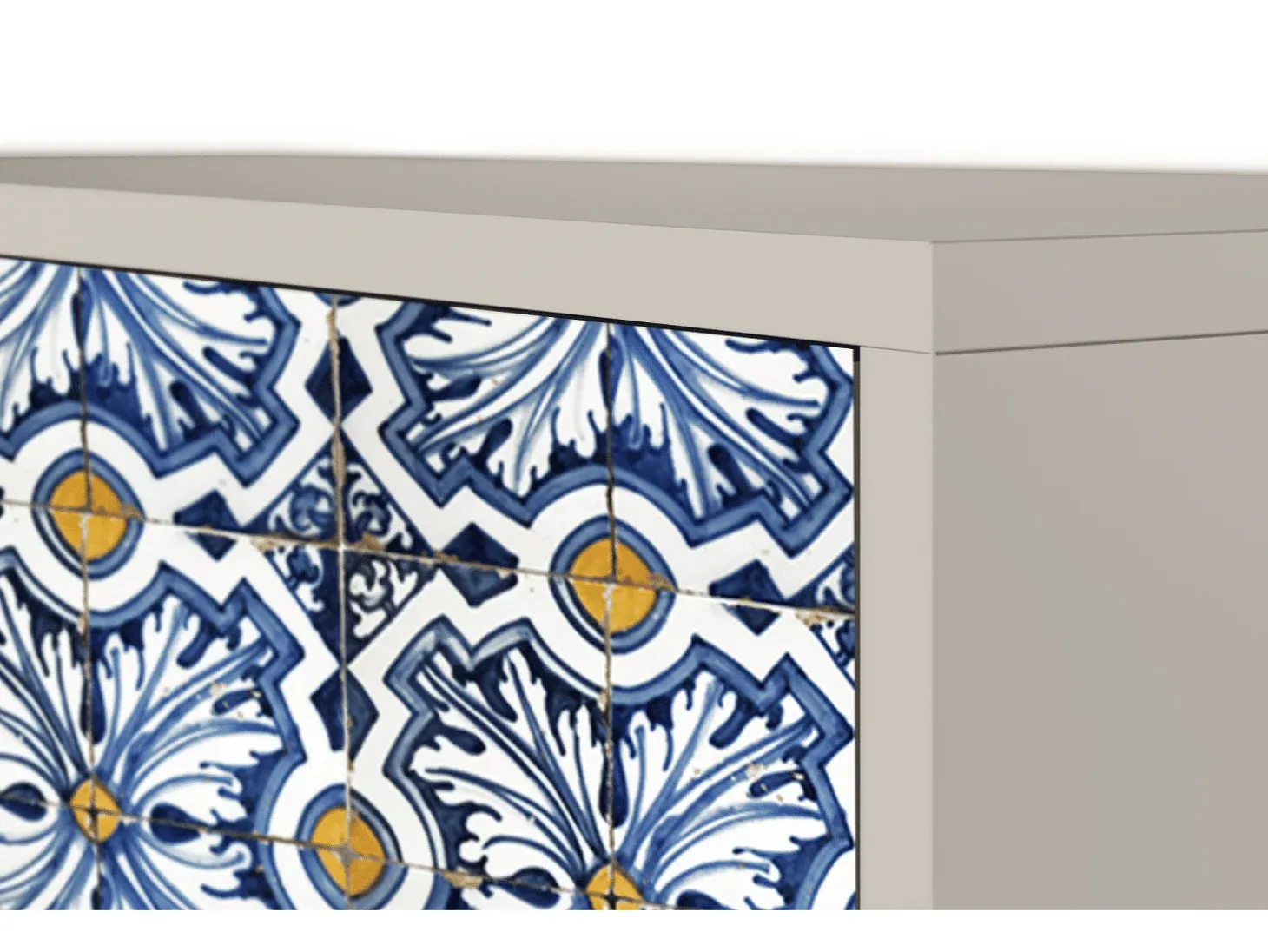 Aparador - 115х84х41 cm - S3 - Lovely Cornflowers, Arena