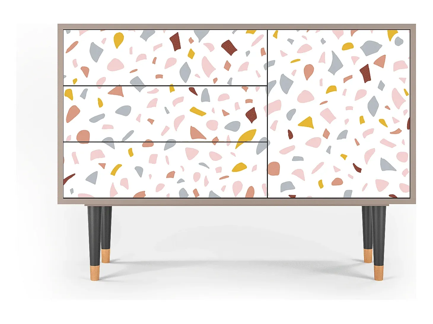 Aparador - 115х84х41 cm - S3 - Marmelade Cheese, Latte
