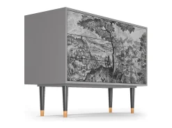 Aparador - 115х84х41 cm - S3 - Milites Requiescentes, Gris