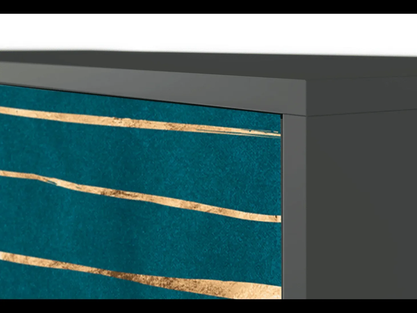 Aparador - 115х84х41 cm - S3 - Ocean Drive, Antracita