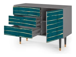 Aparador - 115х84х41 cm - S3 - Ocean Drive, Gris