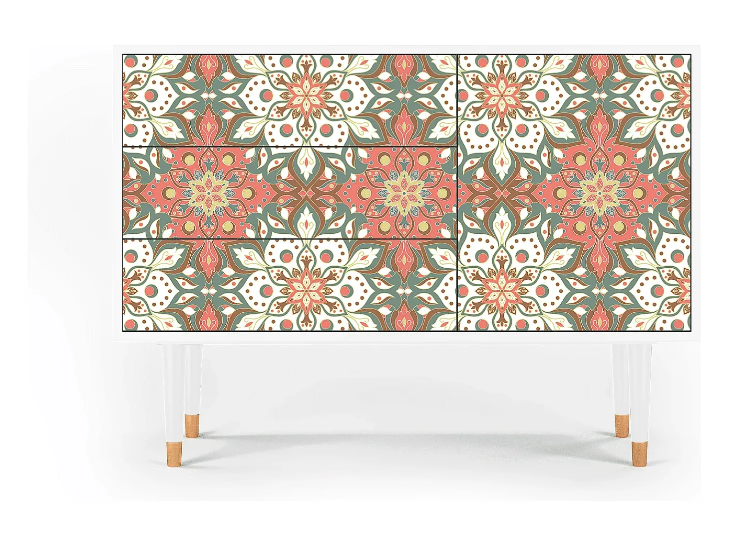 Aparador - 115х84х41 cm - S3 - Peach Grove, Blanco