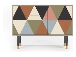 Aparador - 115х84х41 cm - S3 - Royal Triangles, Arena