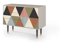 Aparador - 115х84х41 cm - S3 - Royal Triangles, Arena