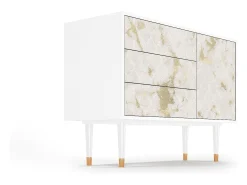 Aparador - 115х84х41 cm - S3 - Sahara desert, Blanco