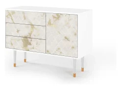 Aparador - 115х84х41 cm - S3 - Sahara desert, Blanco