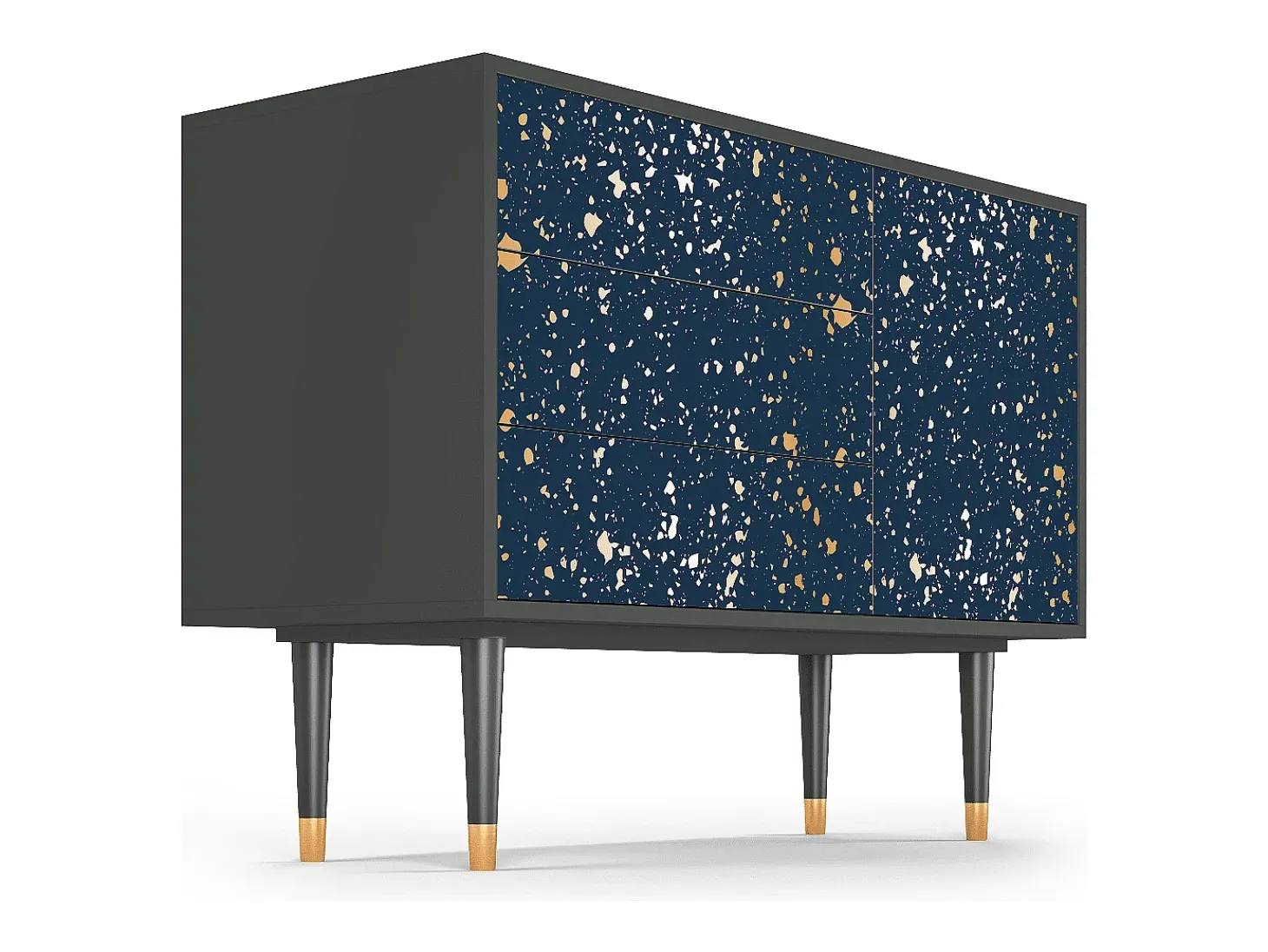 Aparador - 115х84х41 cm - S3 - Starfall, Antracita