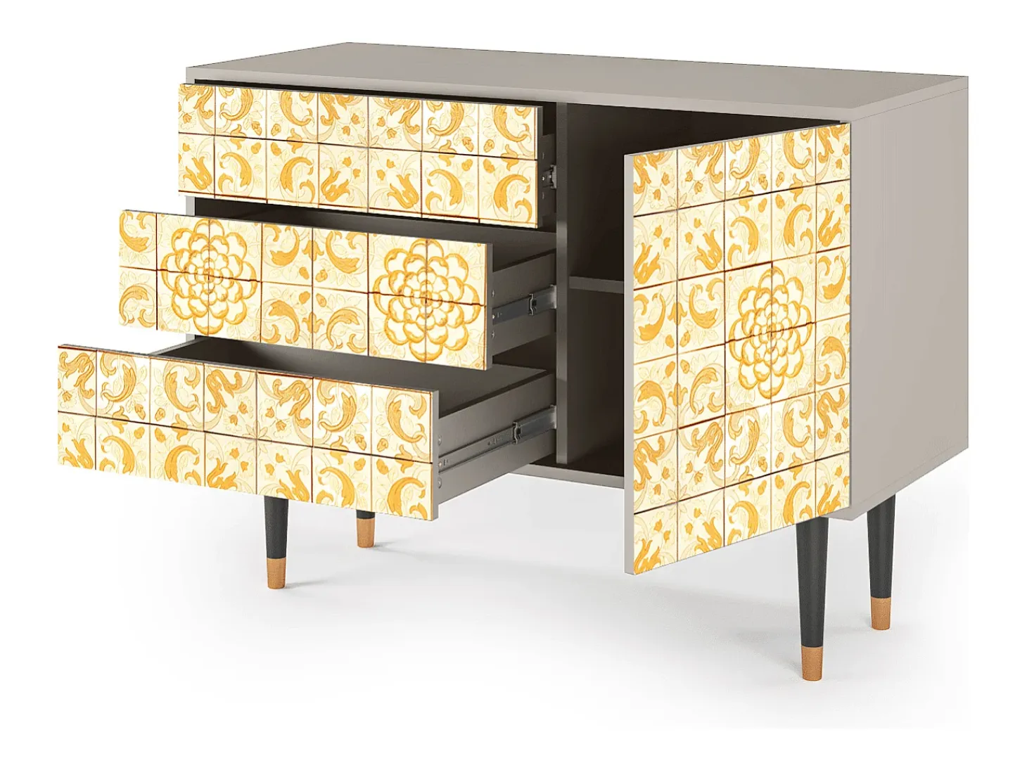 Aparador - 115х84х41 cm - S3 - Sunshiny Tile, Arena