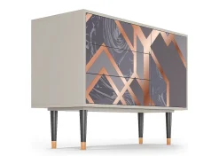 Aparador - 115х84х41 cm - S3 - Taupe Anatomy, Arena