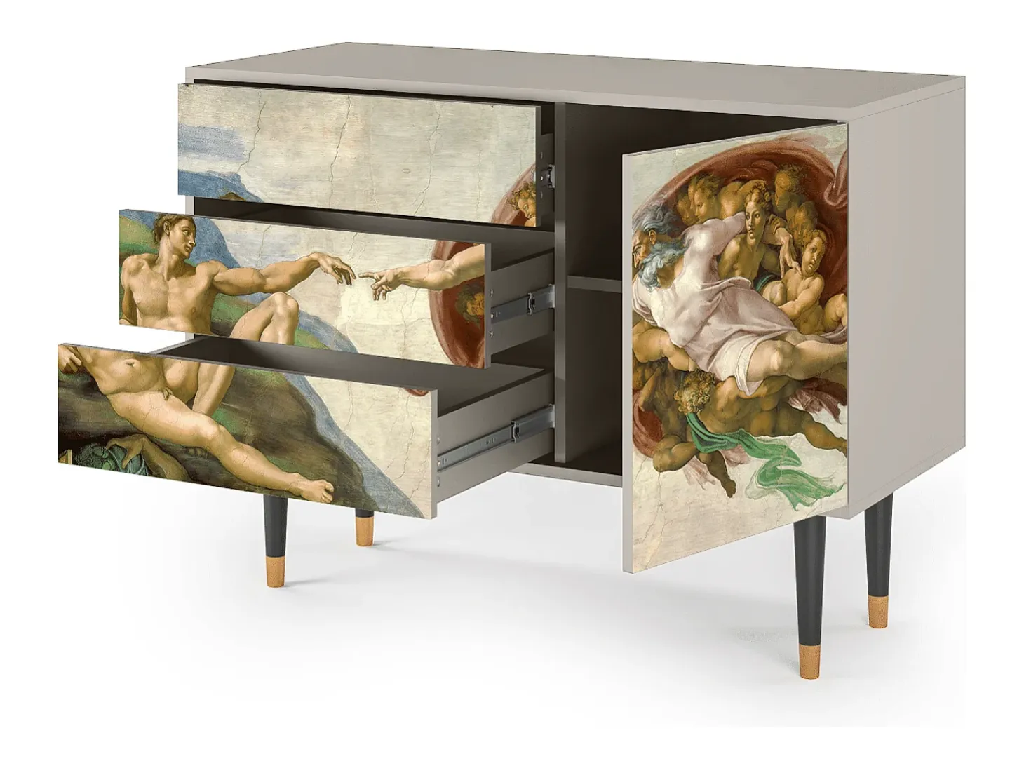 Aparador - 115х84х41 cm - S3 - The Creation of Adam, Arena