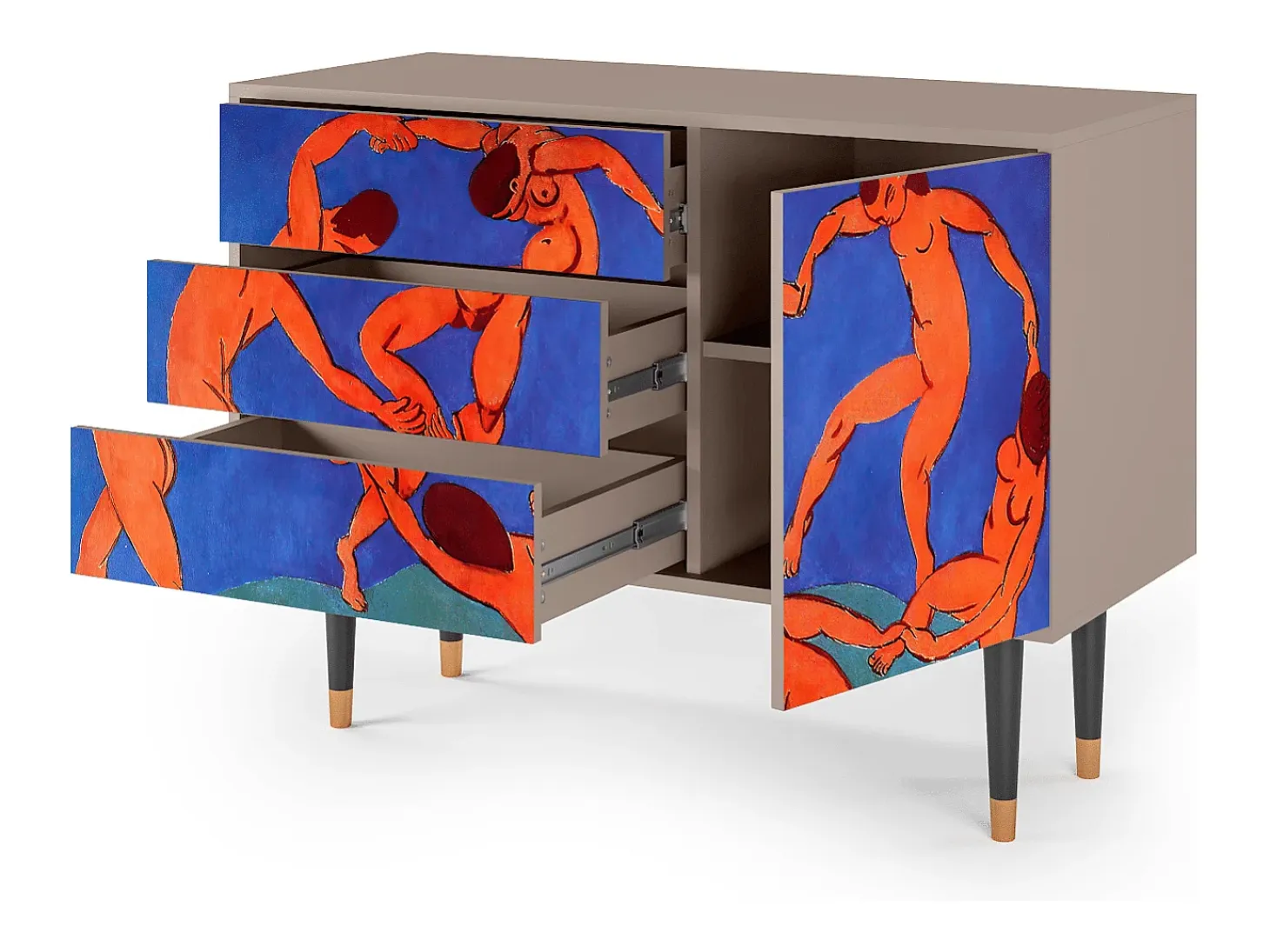 Aparador - 115х84х41 cm - S3 - The Dance by Matisse , Latte