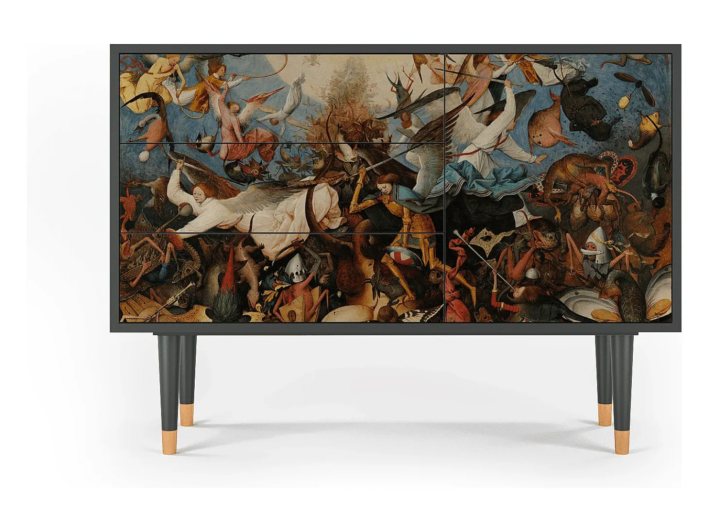 Aparador - 115х84х41 cm - S3 - The Fall, Antracita