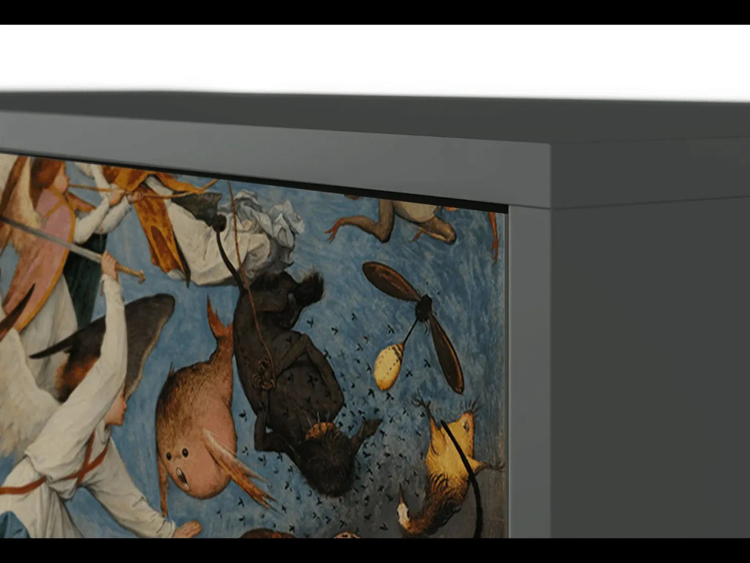 Aparador - 115х84х41 cm - S3 - The Fall, Antracita