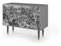 Aparador - 115х84х41 cm - S3 - The Festival of Saint, Gris