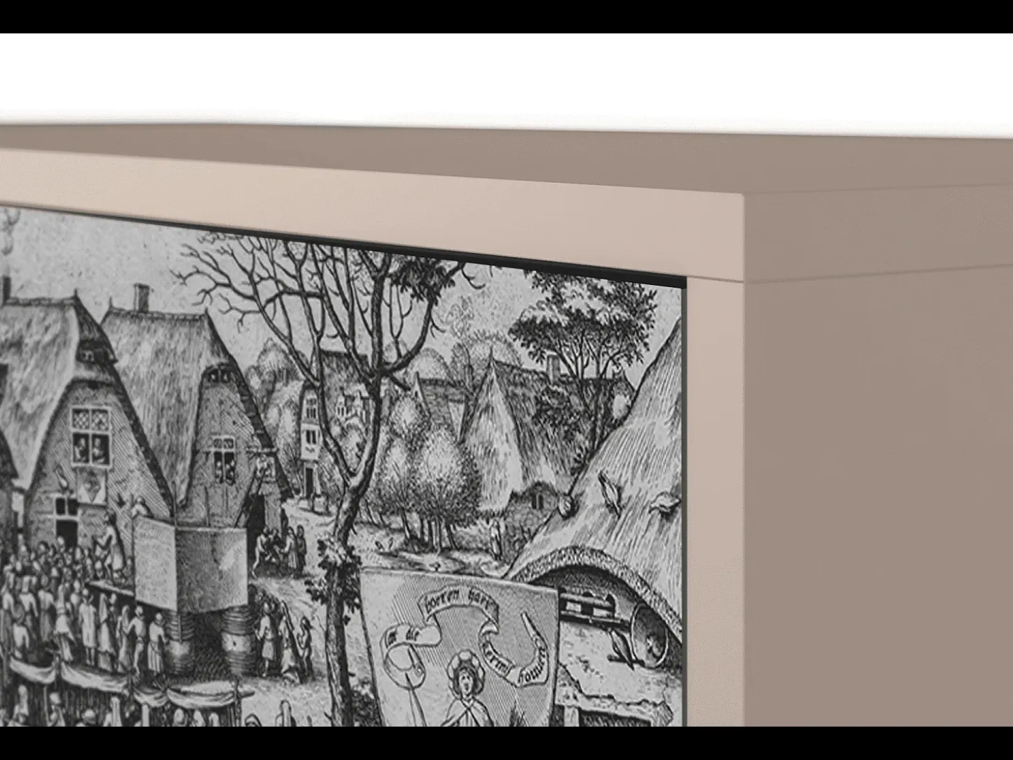 Aparador - 115х84х41 cm - S3 - The Festival of Saint, Latte