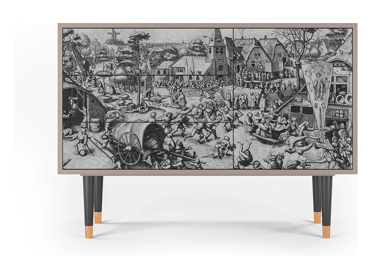 Aparador - 115х84х41 cm - S3 - The Festival of Saint, Latte