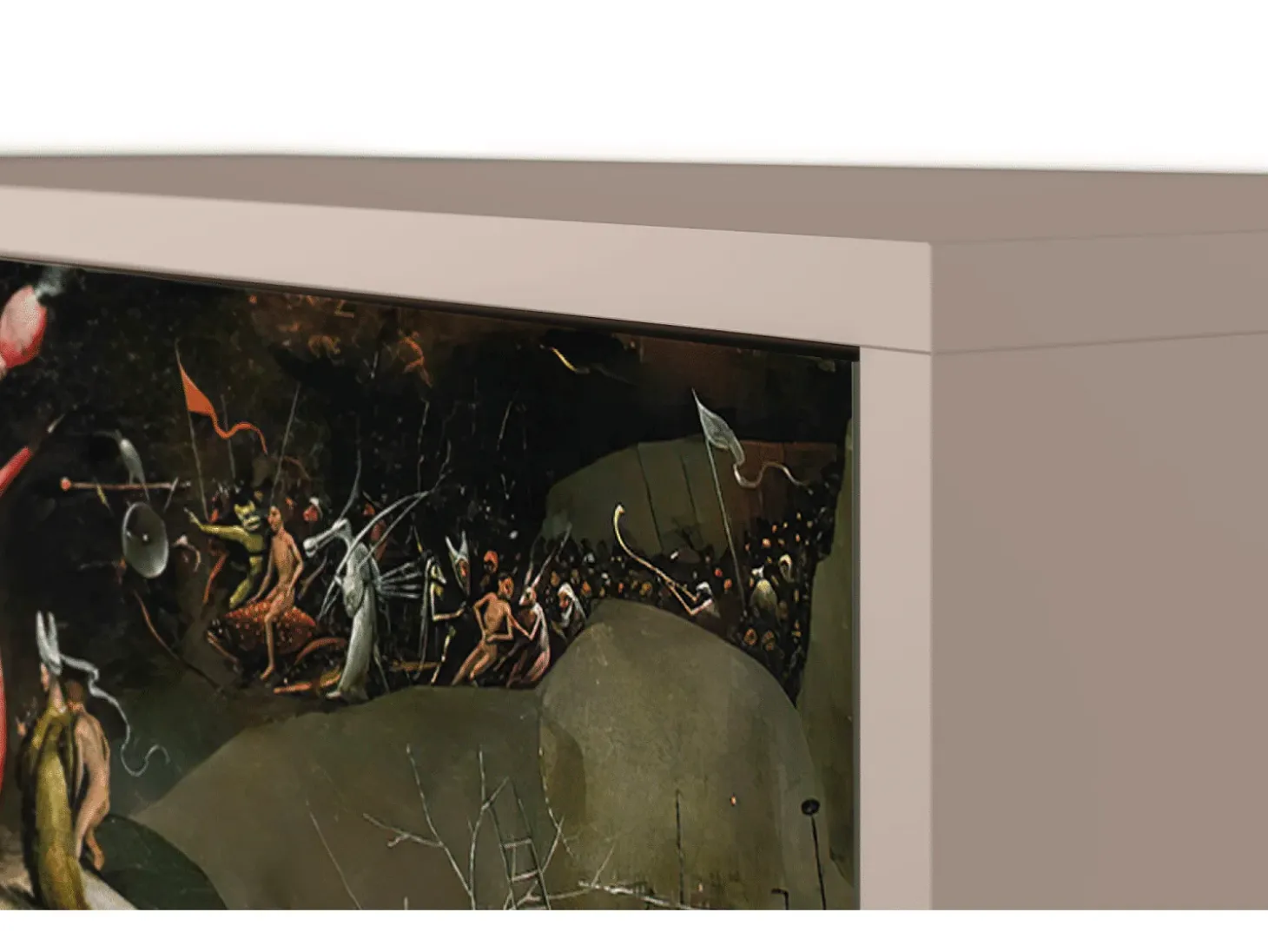 Aparador - 115х84х41 cm - S3 - The Garden 2, Latte