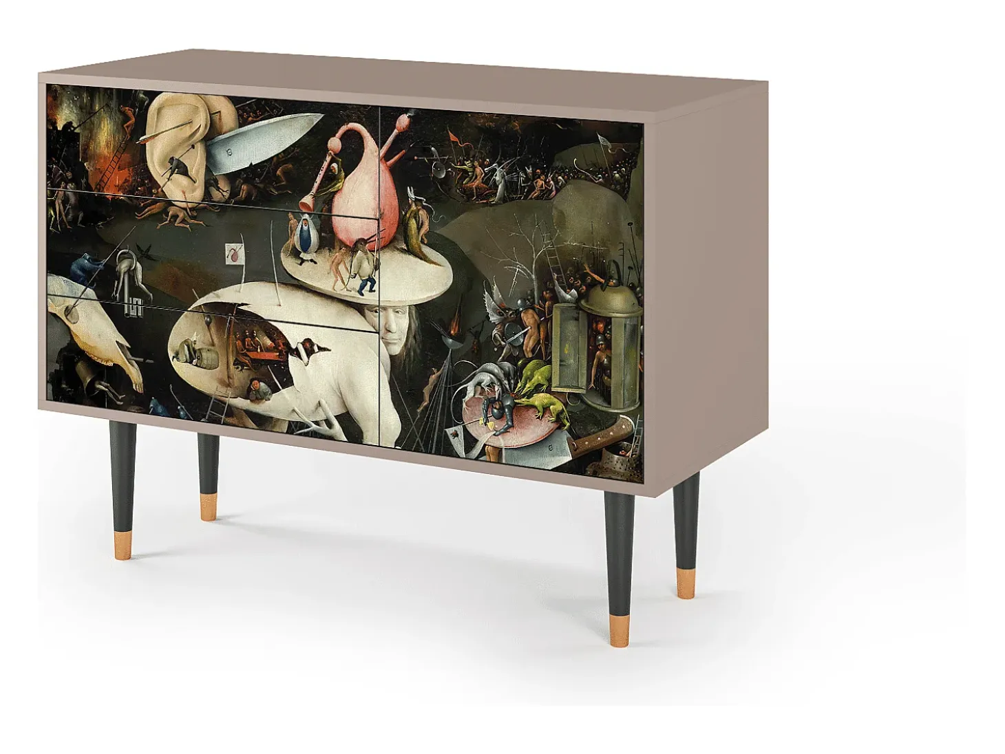 Aparador - 115х84х41 cm - S3 - The Garden 2, Latte