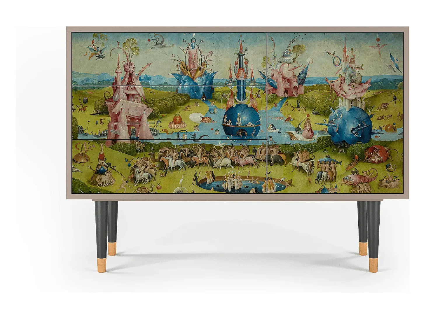 Aparador - 115х84х41 cm - S3 - The Garden 2, Latte