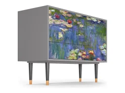 Aparador - 115х84х41 cm - S3 - The water lily pond , Gris